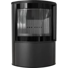 Kratki Kaminofen Bjorn Ø 150 mit Türfeder schwarz 10 kW