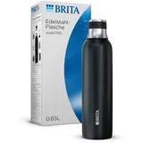 Brita SodaTRIO Edelstahl Sodaflasche 0.5l schwarz (1046736)