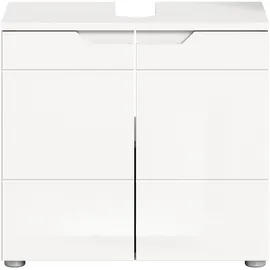 INOSIGN Waschbeckenunterschrank CAPRI 2 Türen 63 x 59 cm Weiß