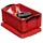 Really Useful Box Aufbewahrungsbox 9,0 l rot 39,5 x 25,5 x 15,5 cm