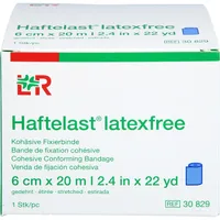 1001 Artikel Medical HAFTELAST Fixierb.kohäs.latexfrei 6 cmx20 m blau