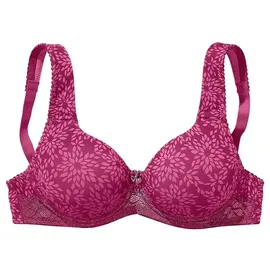 Nuance T-Shirt-BH Damen pflaume-beere Gr.100E