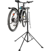 Fischer Montageständer Premium schwarz, höhenverstellbar, 360° drehbar, bis 35kg