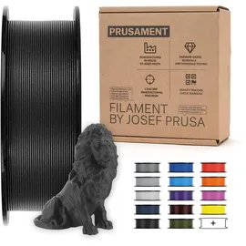 prusament Prusa Galaxy PLA-Filament 1,75 mm 1 kg Spule (2,2 lbs), Durchmesser Toleranz +/- 0,02 mm, Schwarz