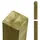 Plus Zaunpfosten 9 x 9 x 98 cm Natur/Holz