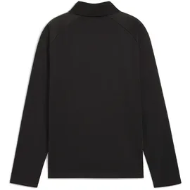 Puma IndividualLIGA 1/4 Zip Kinder Sweatshirt, schwarz - 152