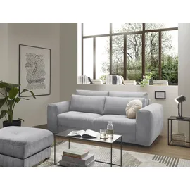ed exciting design Sitzhocker Barura Polyester 84 x 43 x 84 cm Grau