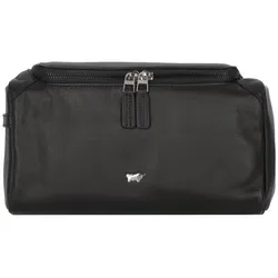 Braun Büffel Golf 2.0 Kulturbeutel Leder 26 cm schwarz