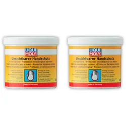 2x 650ml LIQUI MOLY 3334 Handschutz Unsichtbarer Handschutz Werkstatt Anti Fett
