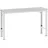 Manuflex AU8061.7035 Arbeits-Anbautisch UNIVERSAL Spezial mit Melaminplatte, BxTxH = 1500 x 1000 x 722-1022mm Lichtgrau