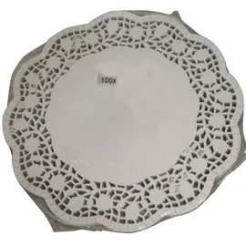 RBV Birkmann Tortenspitzen - Ø 17 cm, 24 Stück, weiß