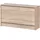 FineBuy Schuhbank 80 x 47 x 24 cm grau / grau