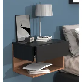 VCM Wandschublade Wand Hänge Nachttisch Usal XL 45cm