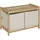 5five simply smart Aufbewahrungsbank Tidy Box 66,8 x 35 cm 2-tlg. braun