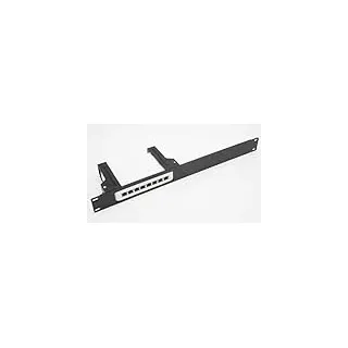 THINGSINRACK Rack-Mount UniFi USW-LITE-8-POE Spritzgegossene Vorderseite und 3D-bedruckte Hinterarme, 48,3 cm (19 Zoll), 1U