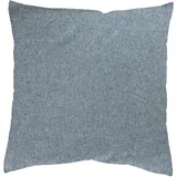 HOME WOHNIDEEN Kissenhülle HOME WOHNIDEEN "LUCIO" Gr. 1, blau (rauchblau), B:40cm L:40cm, Polyester, Polyester, Kissenbezüge, Kissenhülle