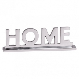 Wohnling Home Deko Schriftzug Design Wohnzimmer Ess-Tisch- Dekoration Wohnung Alu Aluminium Wohndeko