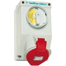 Walther Werke Wandsteckdose 32A 5P 400V 6h IP44 AT130
