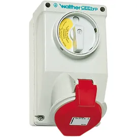 Walther Werke Wandsteckdose 32A 5P 400V 6h IP44 AT130