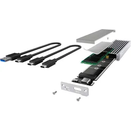 Icy Box M.2 NVMe Gehäuse 1 x M.2 USB 3,1 (Gen 2)