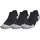 Under Armour Armourdry Run Cushion Socken-Sets 3 Paare Black/Pitch Gray 36,5-42