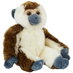 WWF Plüschtier - Affenbaby dunkelbraun (23cm) Kuscheltier Stofftier lebensecht Affe Äffchen
