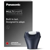Panasonic MULTISHAPE Pediküreaufsatz, elektrische Fußfeile, Hornhautentferner, Mikrokeramik, Schwarz