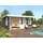 Lasita Maja Gartenhaus Baruda 5 x 3,5 m Grau