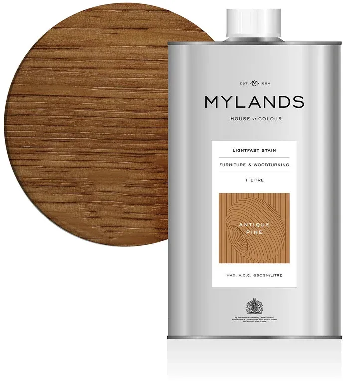 Mylands Light Fast Stain (Beize schnelltrocknend) ANTIQUE PINE - 0,25 Liter