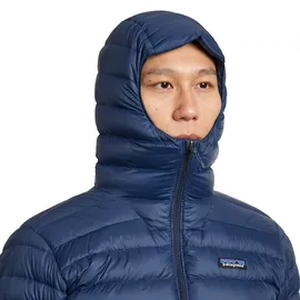 Patagonia Down Sweater Hoody Herren dark blue M