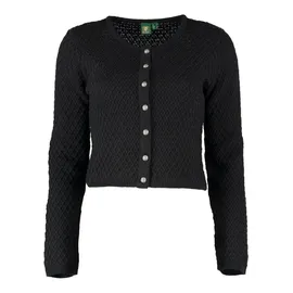 OS-TRACHTEN Strickjacke Quivun in schwarz | 42