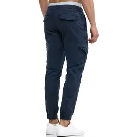 Indicode INLevi Cargohose Regular Fit Blau L