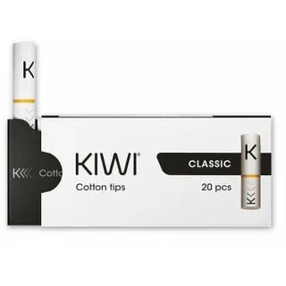 Kiwi Softfilter 20er Pack Cotton Filter Tips Weiss