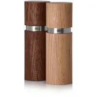 AdHoc Textura Pfeffermühle 15 cm Braun unbefüllt