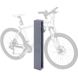 MCW Fahrradbügel MCW-J80, Fahrradständer Anlehnbügel, verzinkter Stahl 87x10x13cm grau