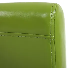 MCW Esszimmerstuhl Littau Kunstleder grün 2er Set