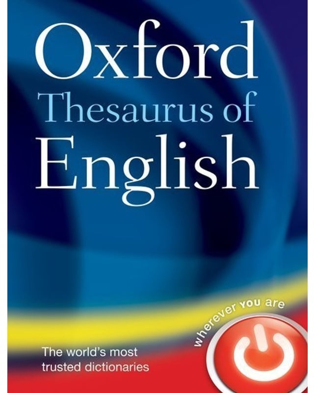 Oxford Thesaurus Of English - Oxford Languages  Gebunden