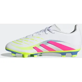 adidas Predator Club FG/MG Kinder cloud white/lucid pink/lucid lemon 38 2/3