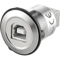 TRU Components USB-03 USB-Einbaubuchse 2.0 Buchse, Einbau USB-Buchse Typ