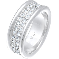 Elli PREMIUM Bandring Kristall Elegant 925 Silber Ringe   Damen 