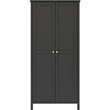 VCM Kleiderschrank Tromsø 89 x 195 x 50 cm Kaffeefarben