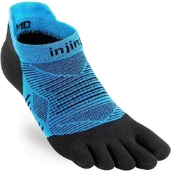 Injinji Unisex Run Original Weight No-Show blau