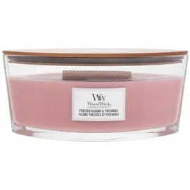 Woodwick Pressed Blooms & Patchouli ellipse Kerze 453 g