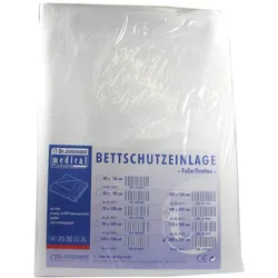 Bettschutzeinlage Folie Frottee 200x200 1 St