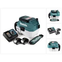 Makita DVC 750 LRTX3 Akku Staubsauger Nass und Trockensauger 18 V tragbar