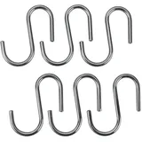 Metaltex Haken Lonardo 6tlg. Metall Silber