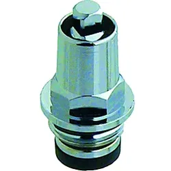 Aalberts Sepp Steckschlüssel-Oberteil 0001479 DN 15, Messing verchromt, mit Vierkant, 6,5mm