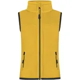 normani Outdoor Sports Kinder Fleeceweste Kiana in Gelb | Gr.: 86/92