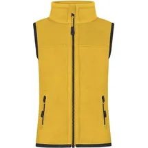 normani Outdoor Sports Kinder Fleeceweste Kiana in Gelb | Gr.: 86/92