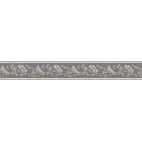A.S. Creations Only Borders 10 Bordüre 5,00 m x 0,08 m grau/silber 36914-4